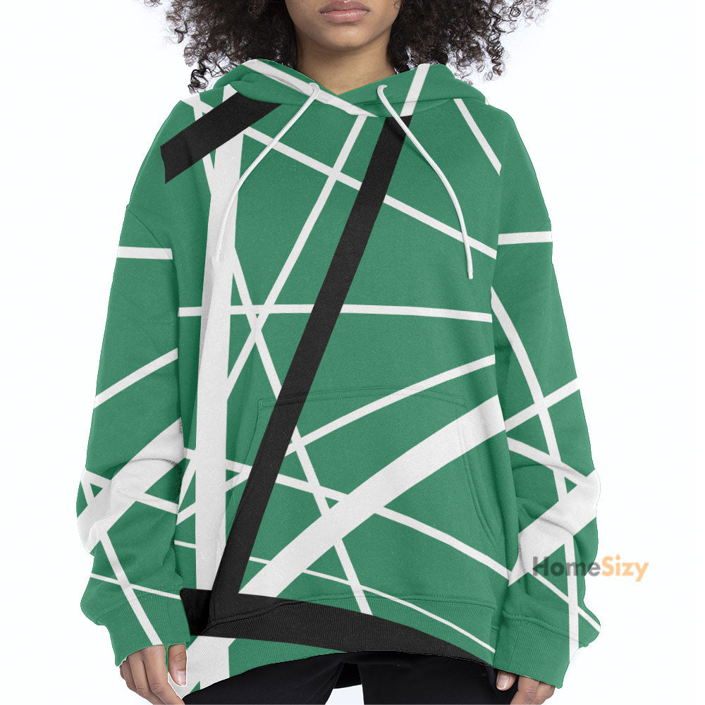 Green Frankenstrat Strings Custom Cosplay Costume Hoodie QT302496Hf