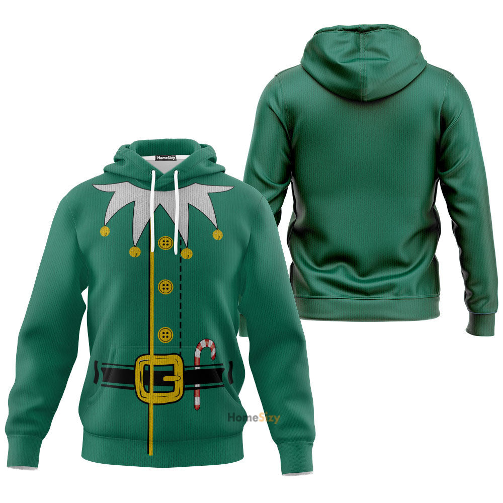 Elf Christmas - Christmas Gift For Adults - Cosplay Costume Hoodie QT309213
