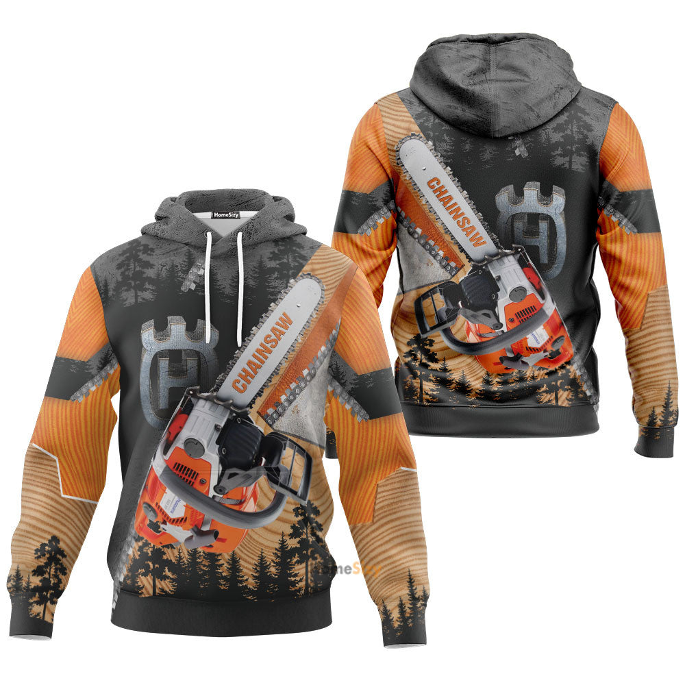 Chainsaw Custom Hoodie QT212405Tf