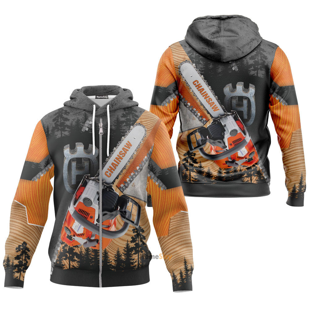 Chainsaw Custom Hoodie QT212405Tf
