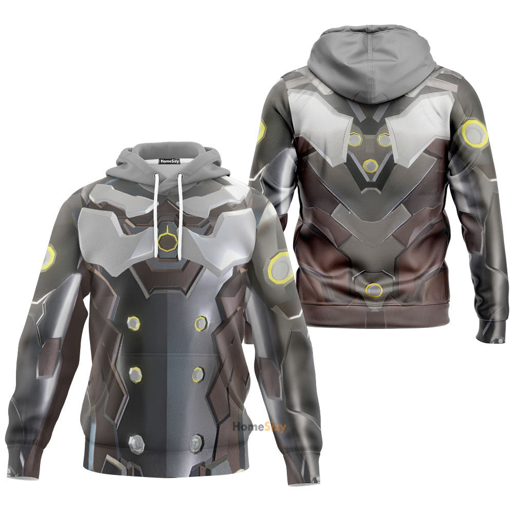Genji Overwatch Custom Cosplay Costume Hoodie QT209448Hf