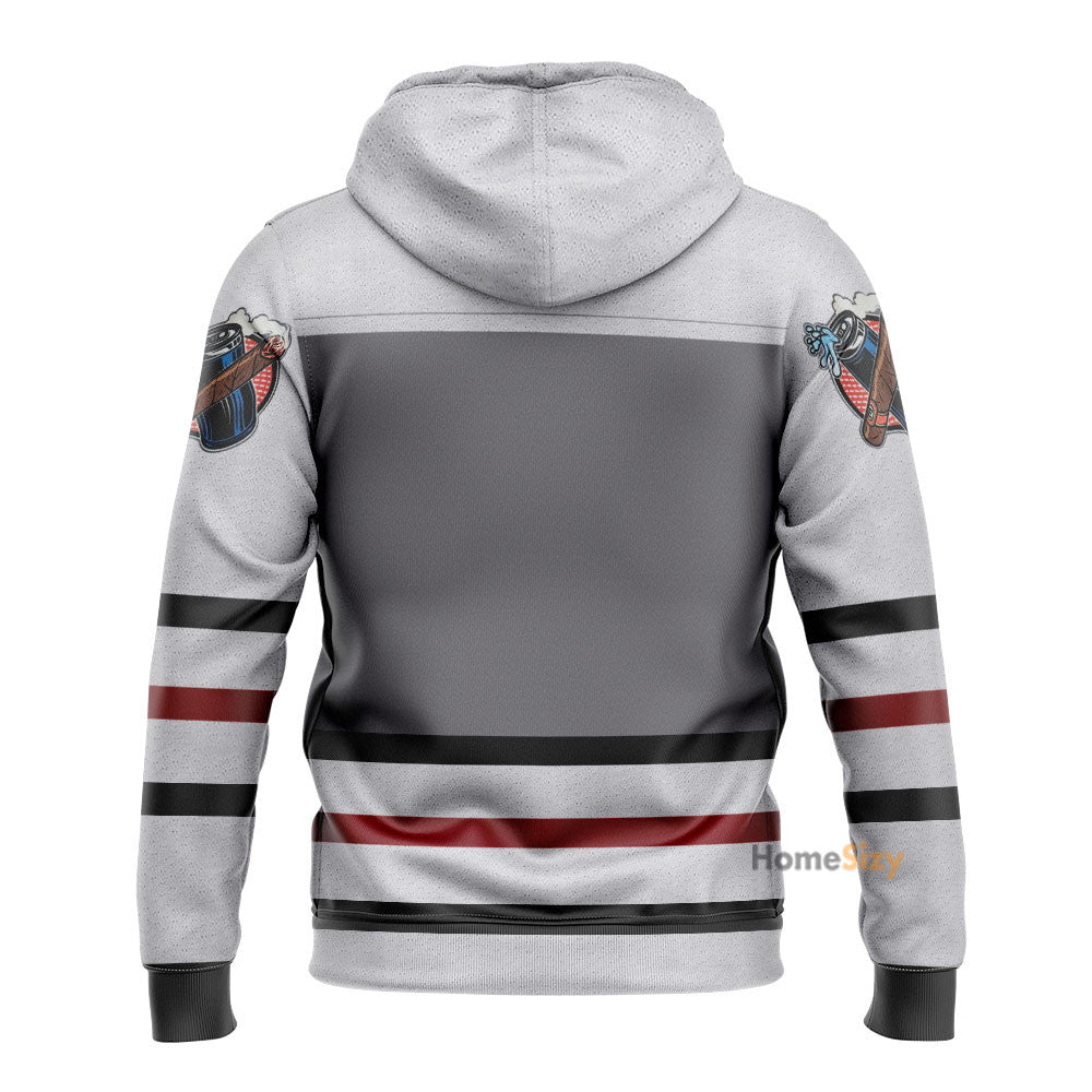 Chicago Shitters Christmas Vacation Hockey Jersey Hoodie Tshirt Long Sleeve QT303006Hf