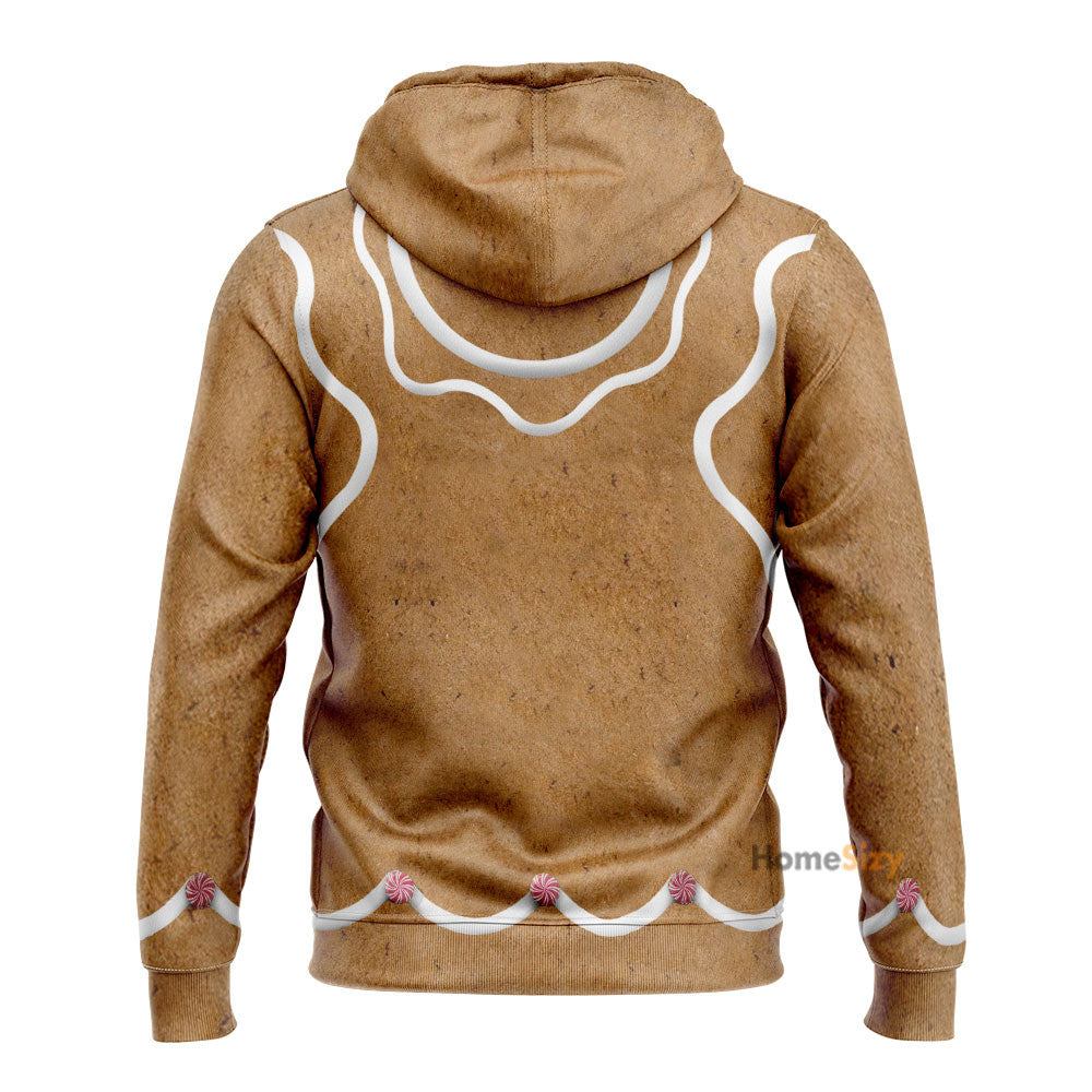 Gingerbread Christmas - Cosplay Costume Hoodie QT204218