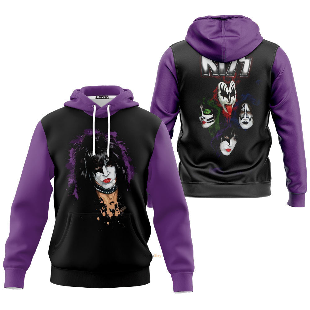 The Kiss Band - Hoodie QT309485