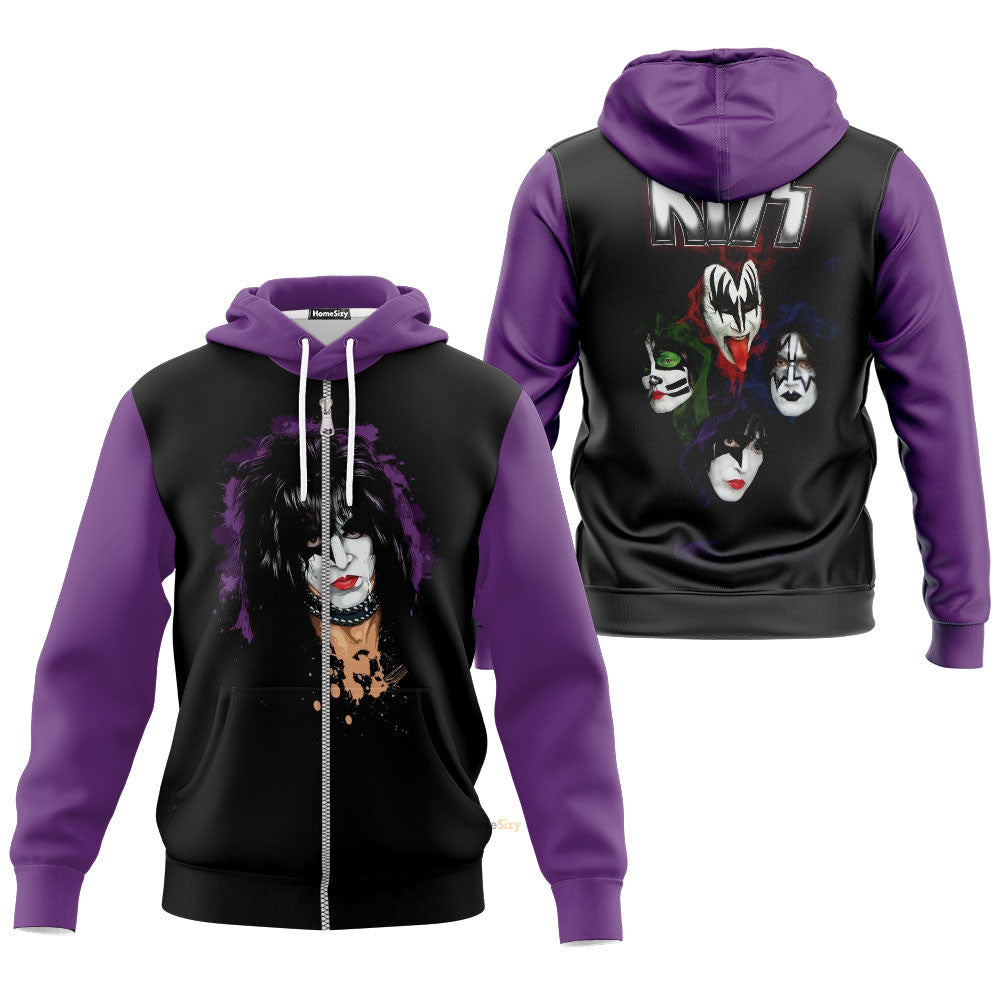 The Kiss Band - Hoodie QT309485
