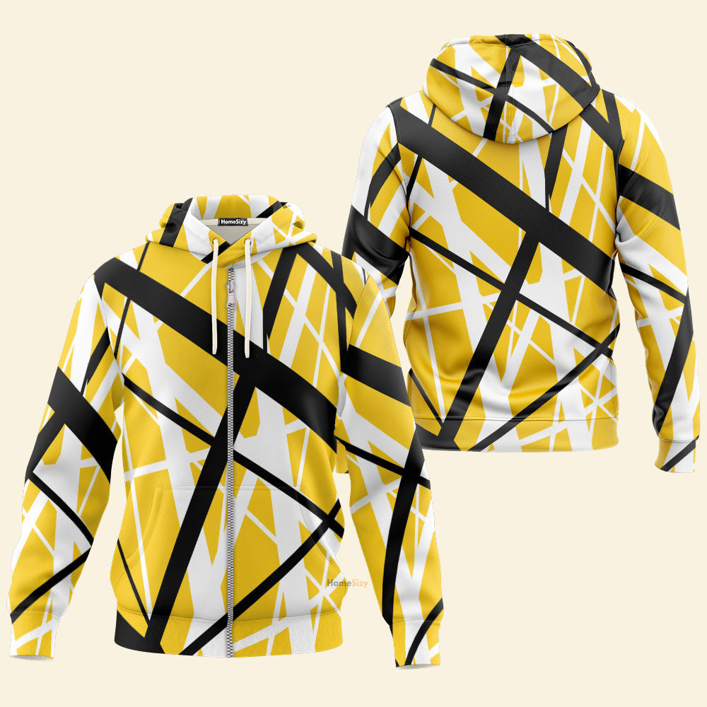 Yellow Frankenstrat Strings Custom Cosplay Costume Hoodie