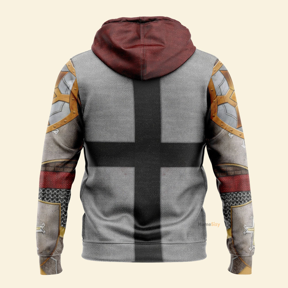 Knight Templar Custom Cosplay Costume T-shirt - Hoodies