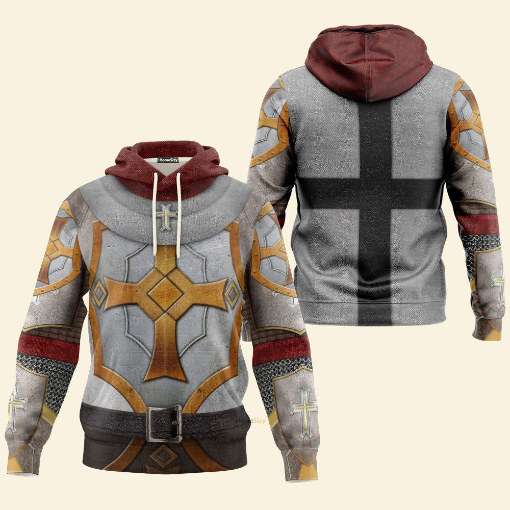 Knight Templar Custom Cosplay Costume T-shirt - Hoodies