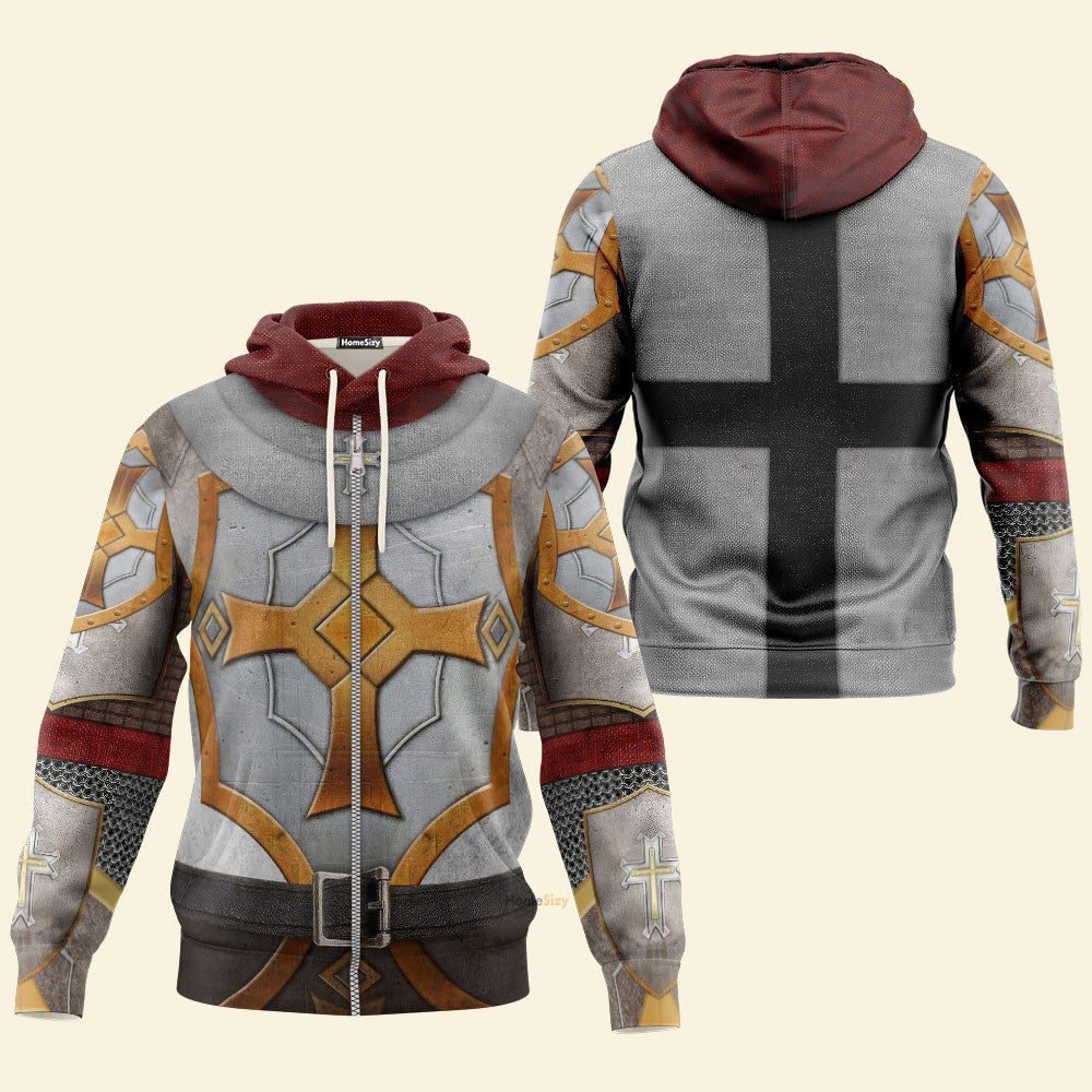 Knight Templar Custom Cosplay Costume T-shirt - Hoodies