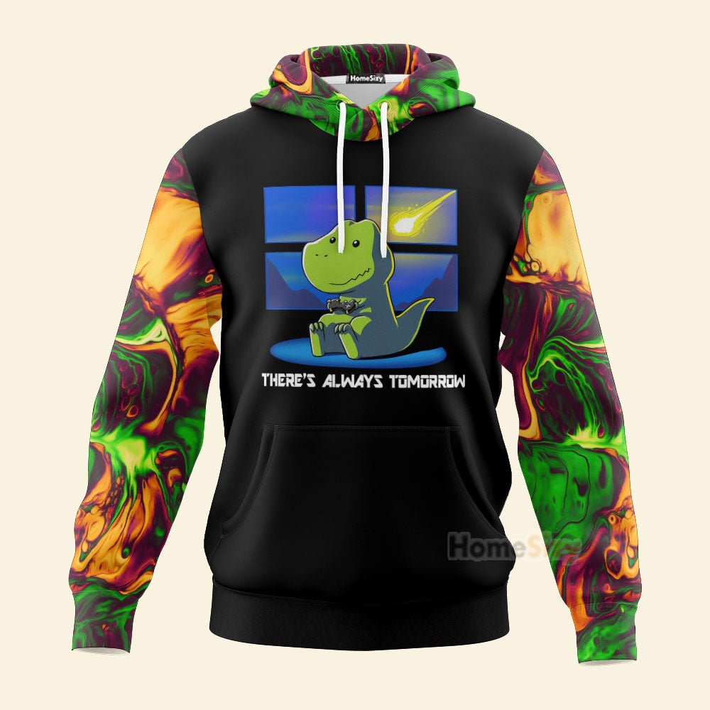 Dinosaur Just One More Game TTM Hoodie