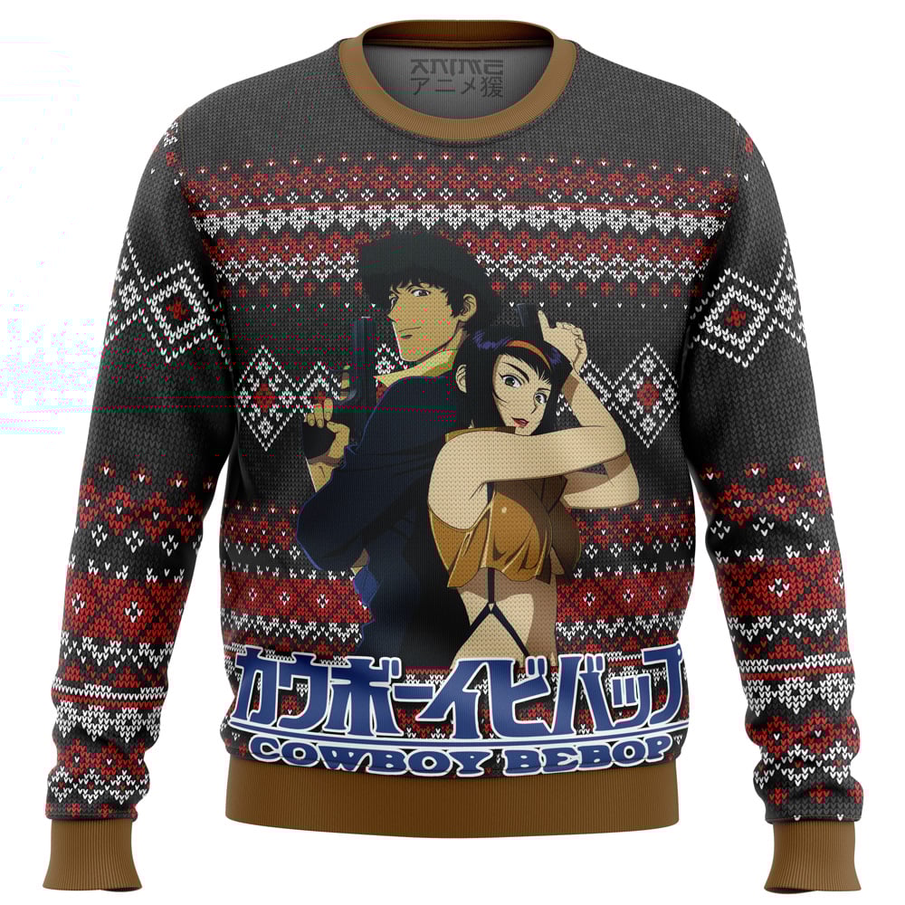 Cowboy Bebop Alt Ugly Christmas Sweater