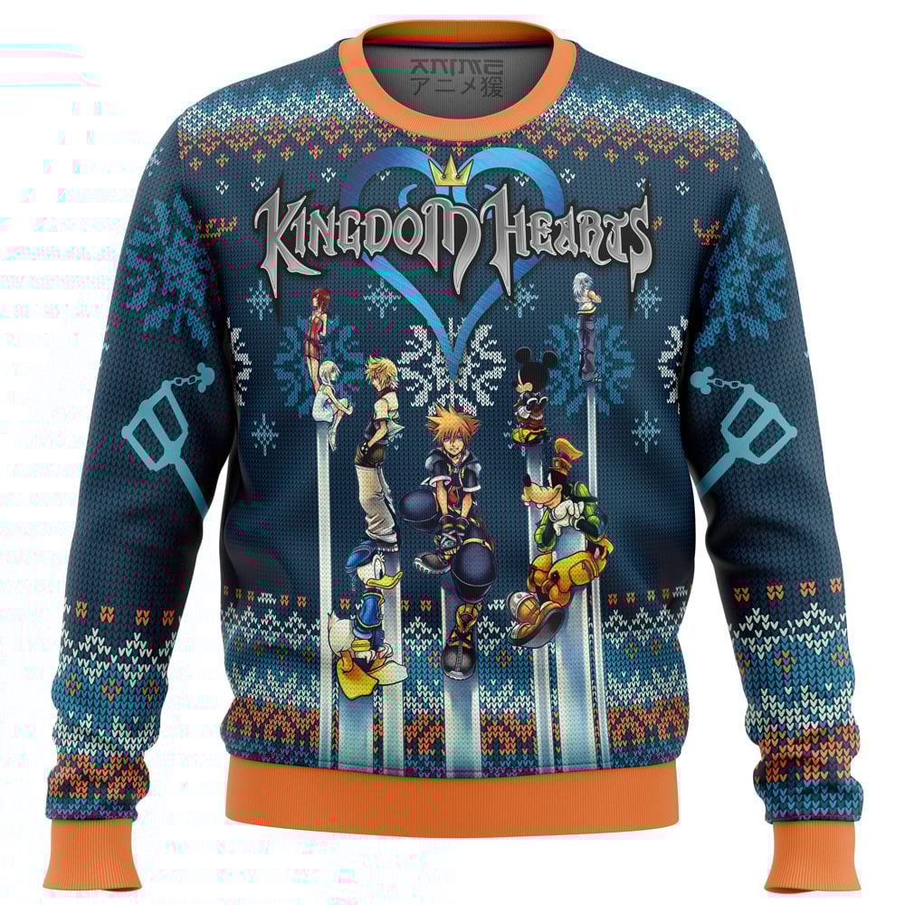Kingdom Hearts Alt Ugly Christmas Sweater