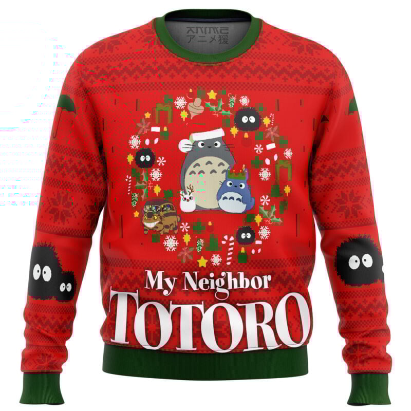 Best Neighbor Totoro Ugly Christmas Sweater