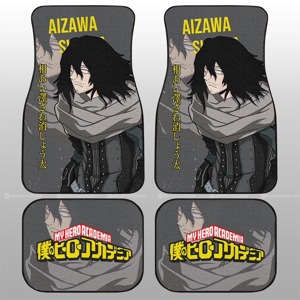 My Hero Academia Car Mats Aizawa Shouta Car Floor Mats