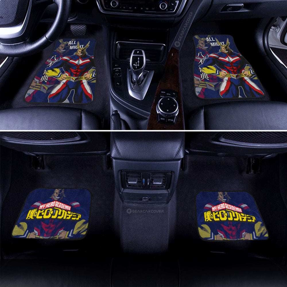 My Hero Academia Car Mats All Might Car Floor Mats