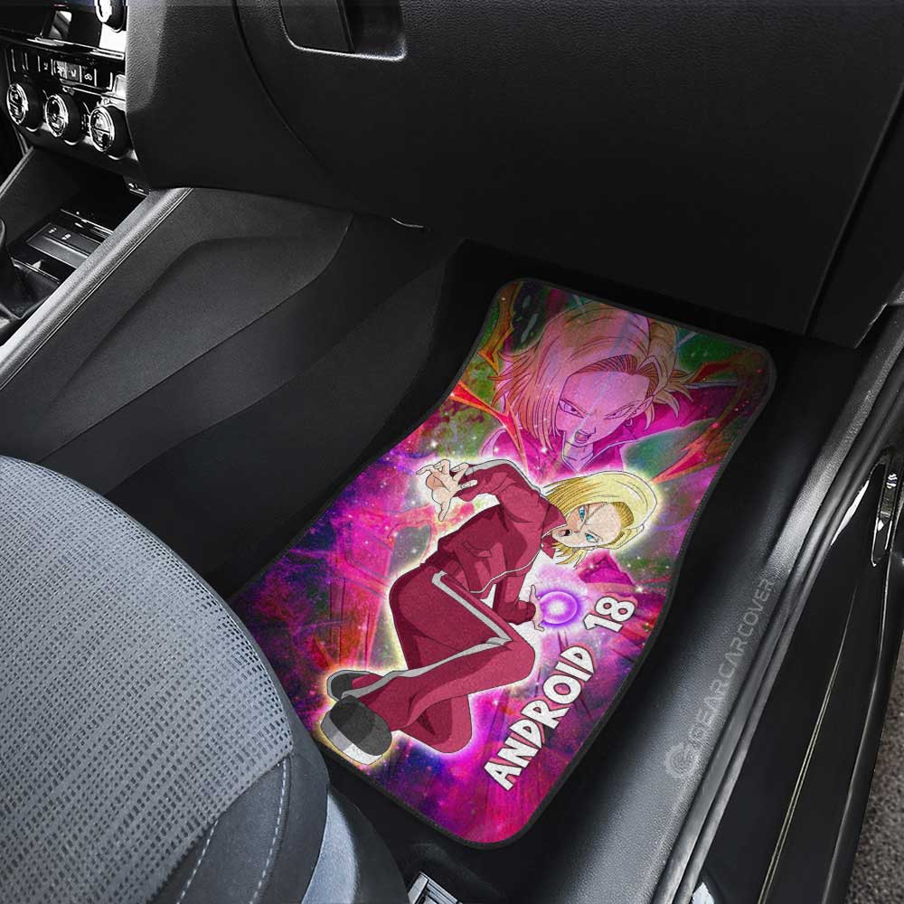 Dragon Ball Car Mats Android 18 Car Floor Mats Dragon Ball Anime Car Floor Mats