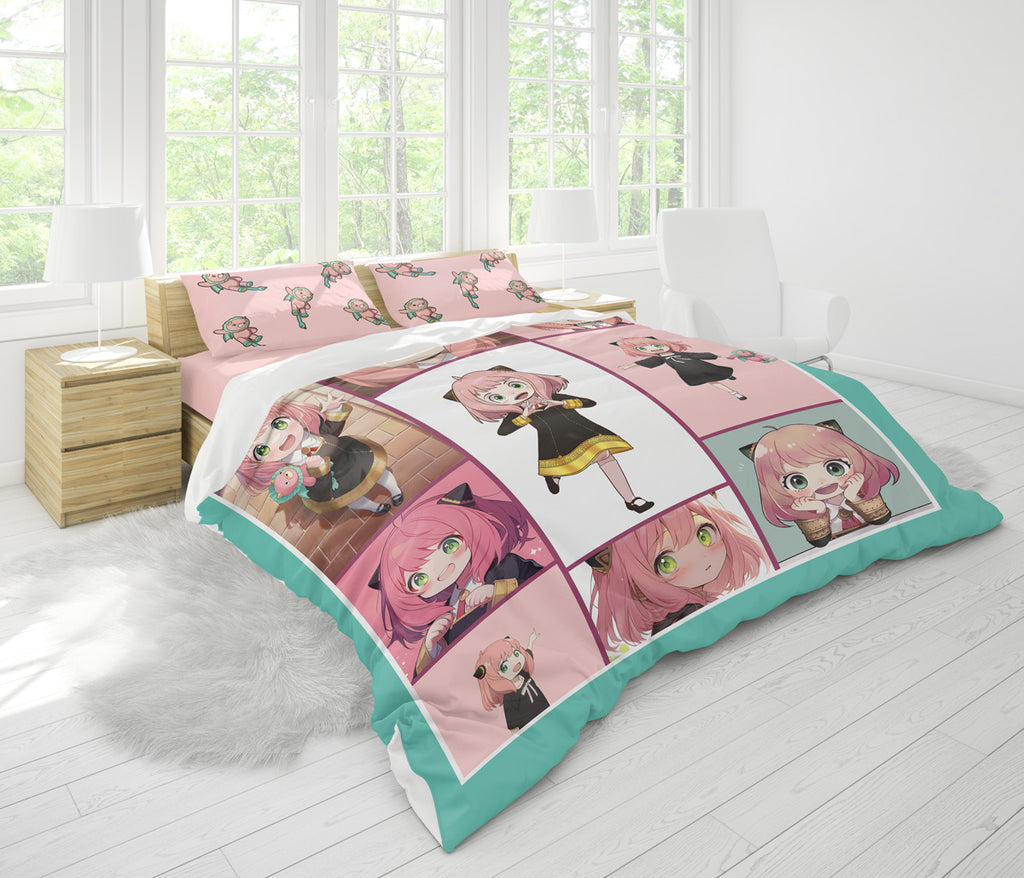 Anya Forger Spy x Family Bedding Set
