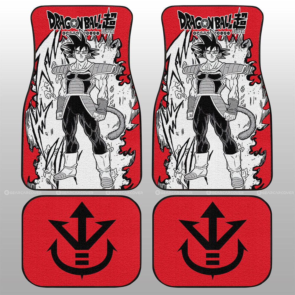 Dragon Ball Car Mats Bardock Car Floor Mats Demon Slayer Car Floor Mats