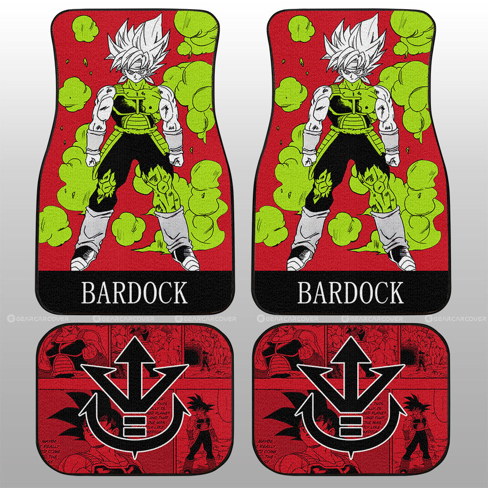 Dragon Ball Car Mats Bardock Car Floor Mats Dragon Ball Anime Manga Color Style Car Floor Mats