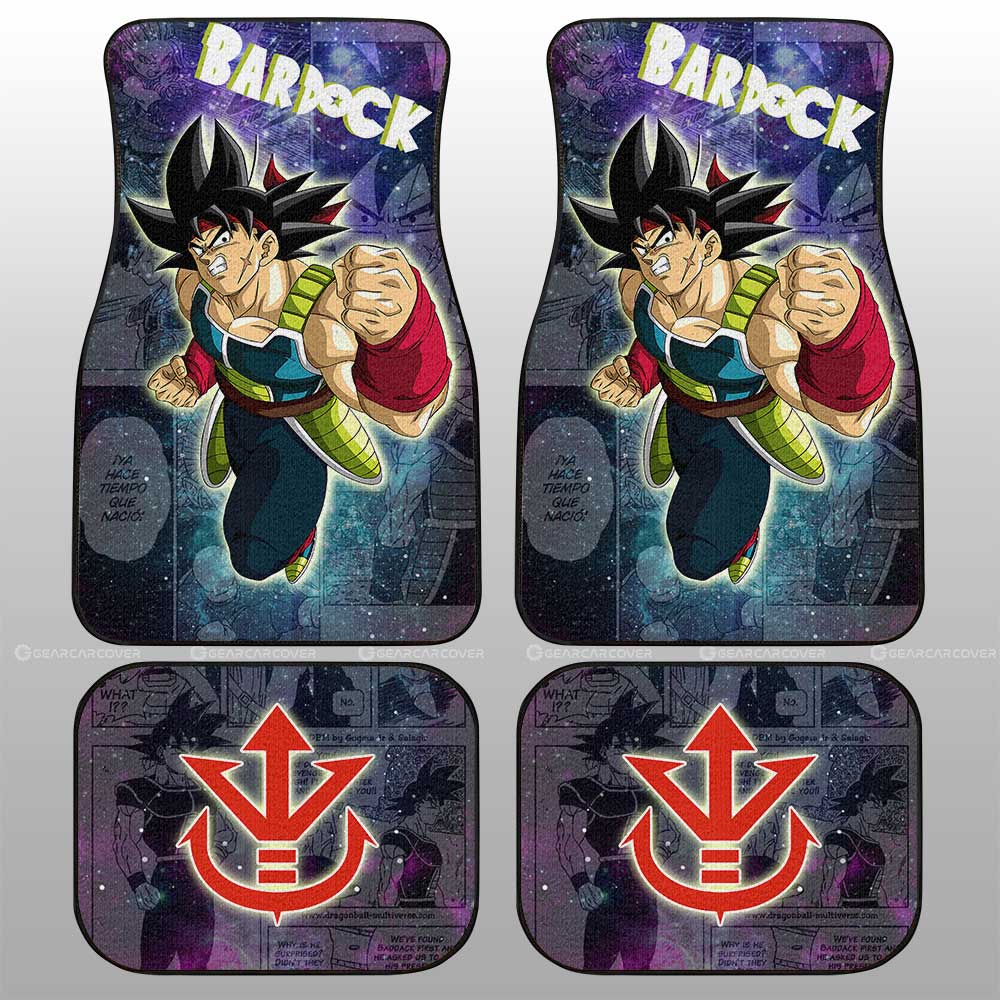 Dragon Ball Car Mats Bardock Car Floor Mats Galaxy Style Car Floor Mats