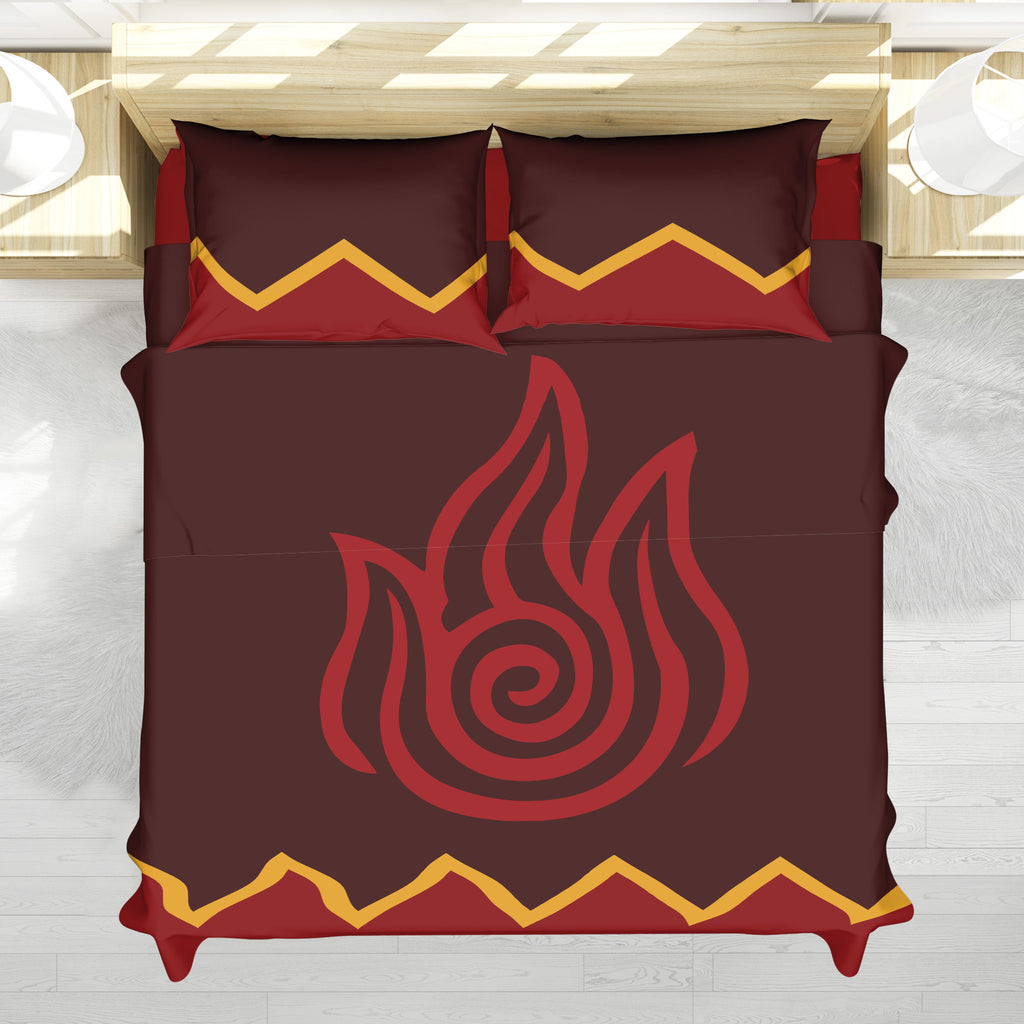 Firebenders Avatar The Last Airbender Bedding Set
