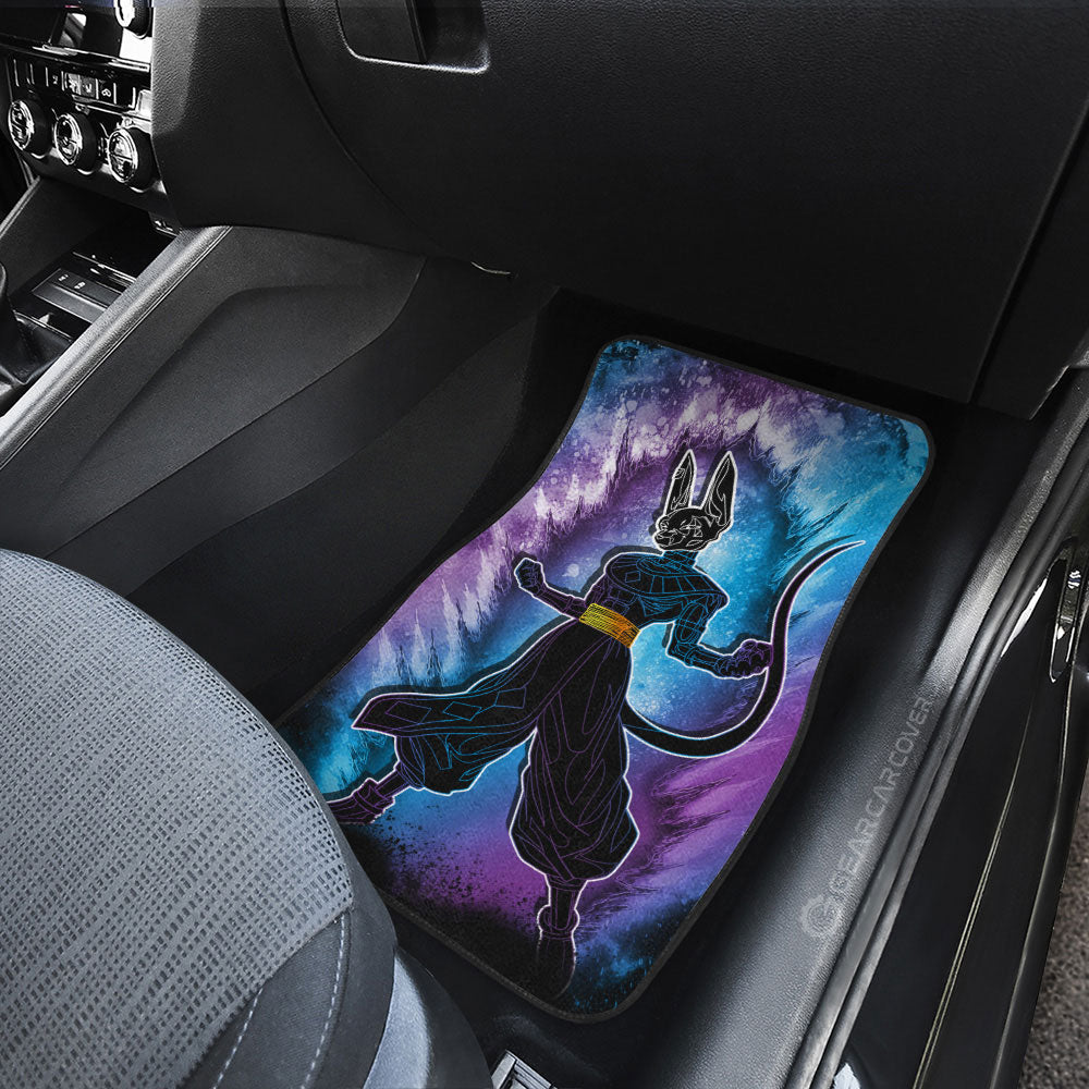 Dragon Ball Car Mats Beerus Car Floor Mats Anime Car Floor Mats