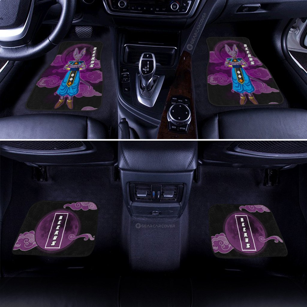 Dragon Ball Car Mats Beerus Car Floor Mats Anime Dragon Ball Car Floor Mats