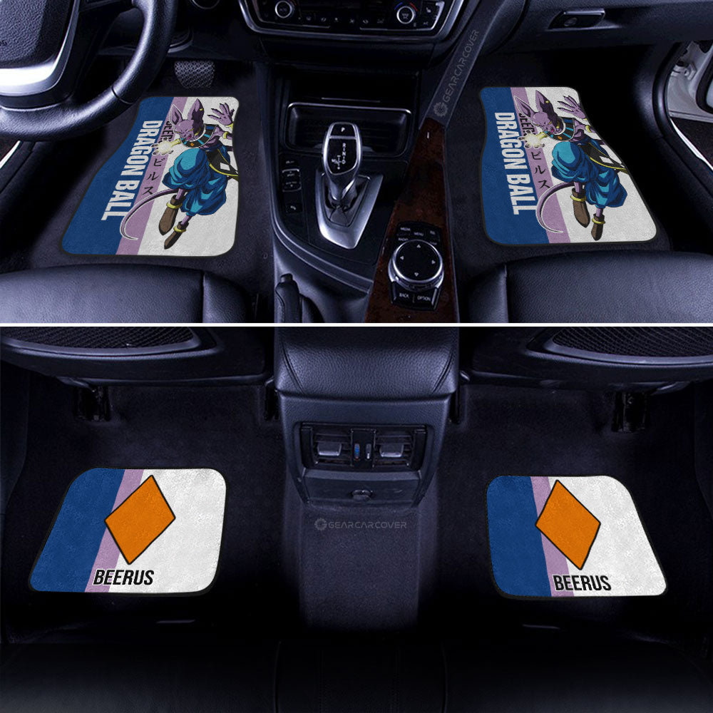 Dragon Ball Car Mats Beerus Car Floor Mats Car For Fans Car Floor Mats