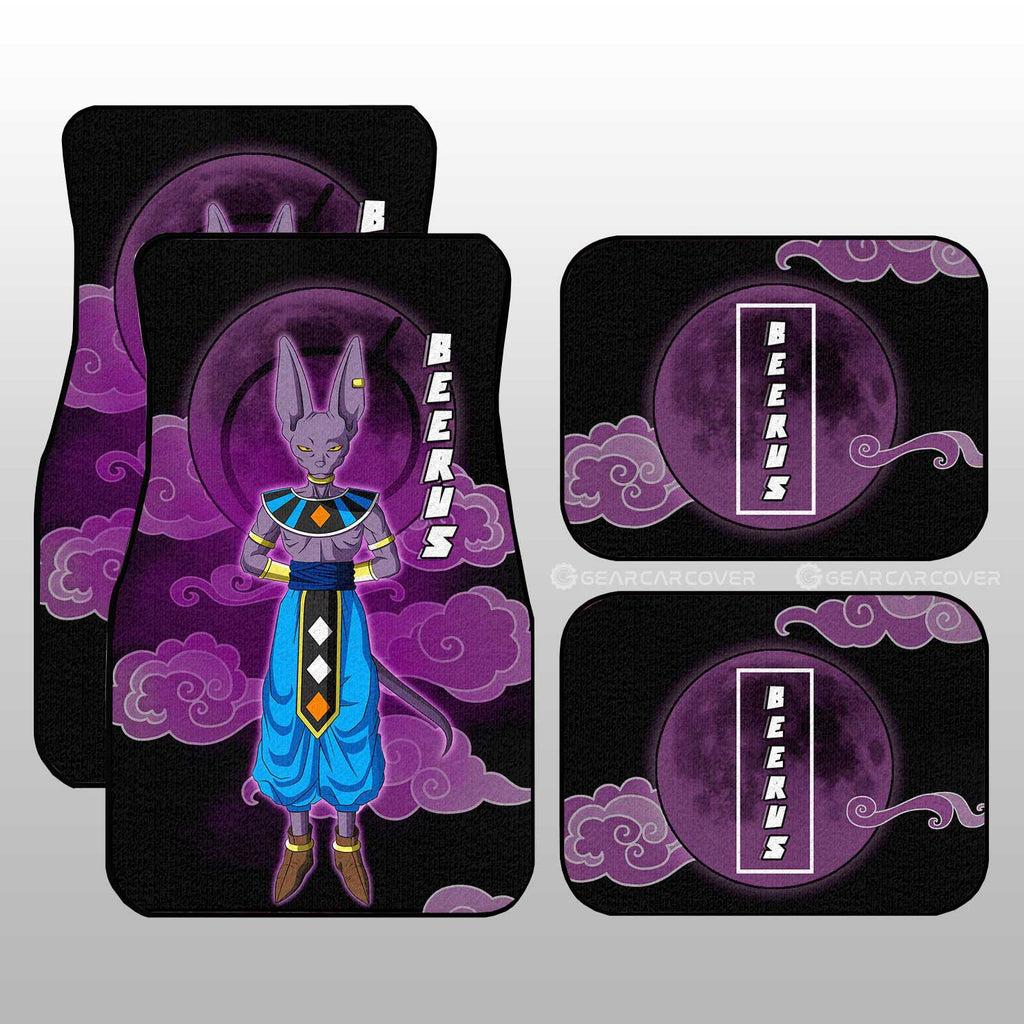 Dragon Ball Car Mats Beerus Car Floor Mats Demon Slayer Car Floor Mats