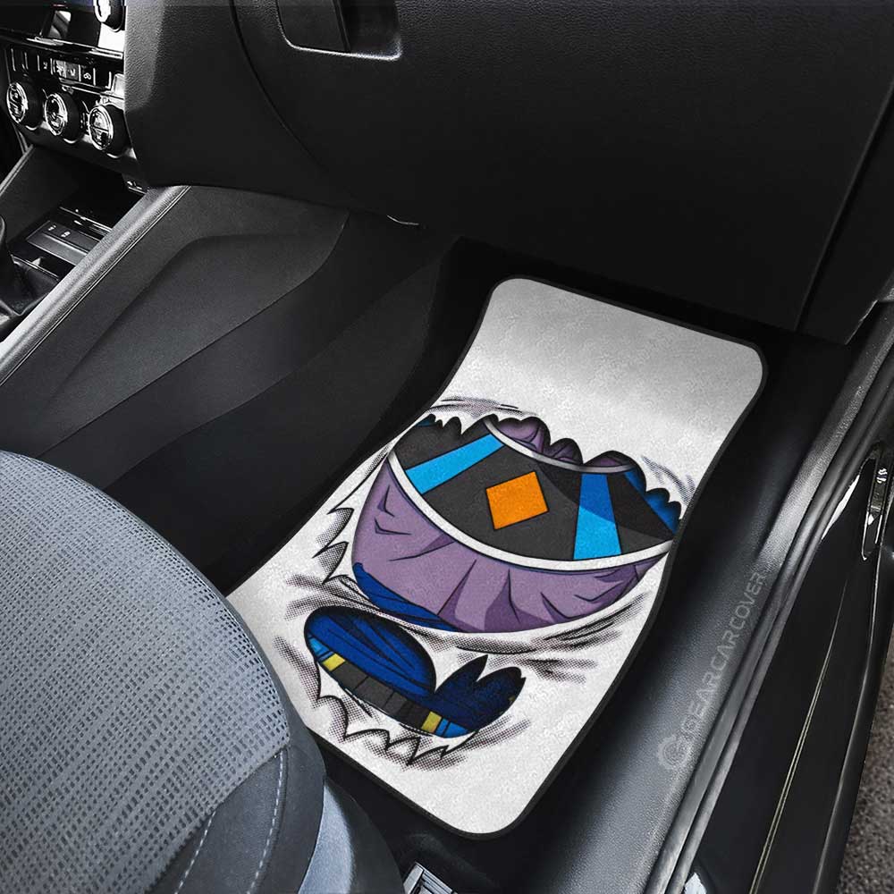 Dragon Ball Car Mats Beerus Uniform Car Floor Mats Demon Slayer Car Floor Mats