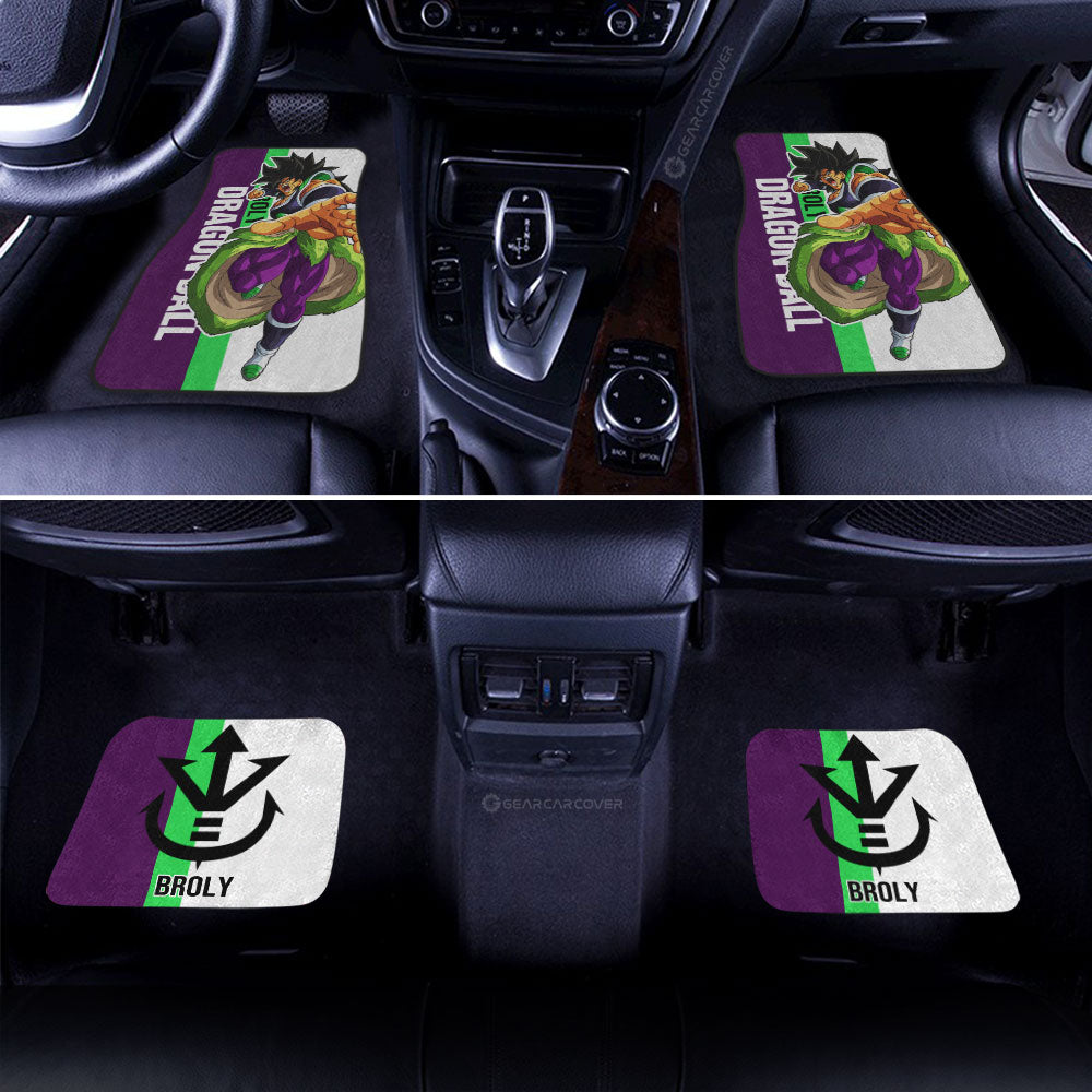 Dragon Ball Car Mats Broly Car Floor Mats Car For Fans Car Floor Mats