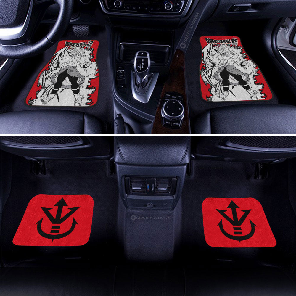 Dragon Ball Car Mats Broly Car Floor Mats Demon Slayer Car Floor Mats