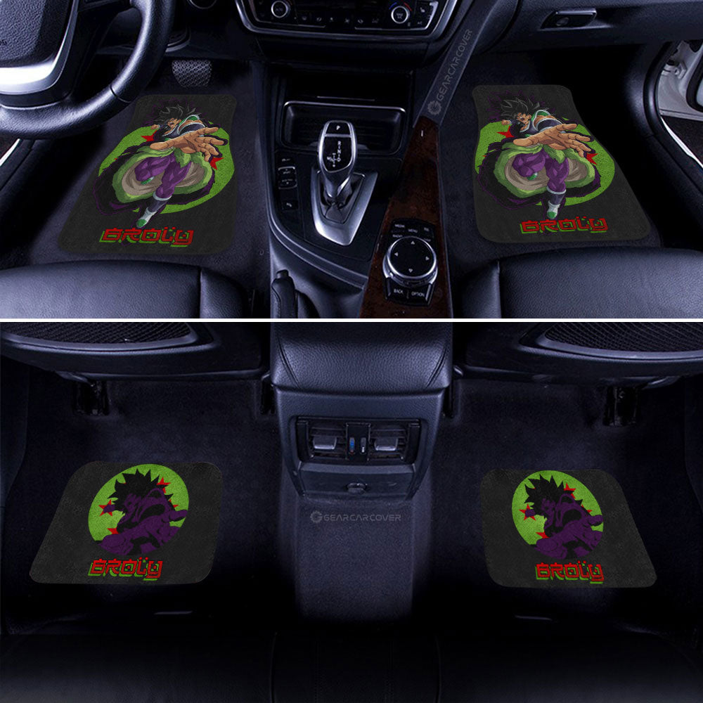 Dragon Ball Car Mats Broly Car Floor Mats Dragon Ball Anime Car Floor Mats