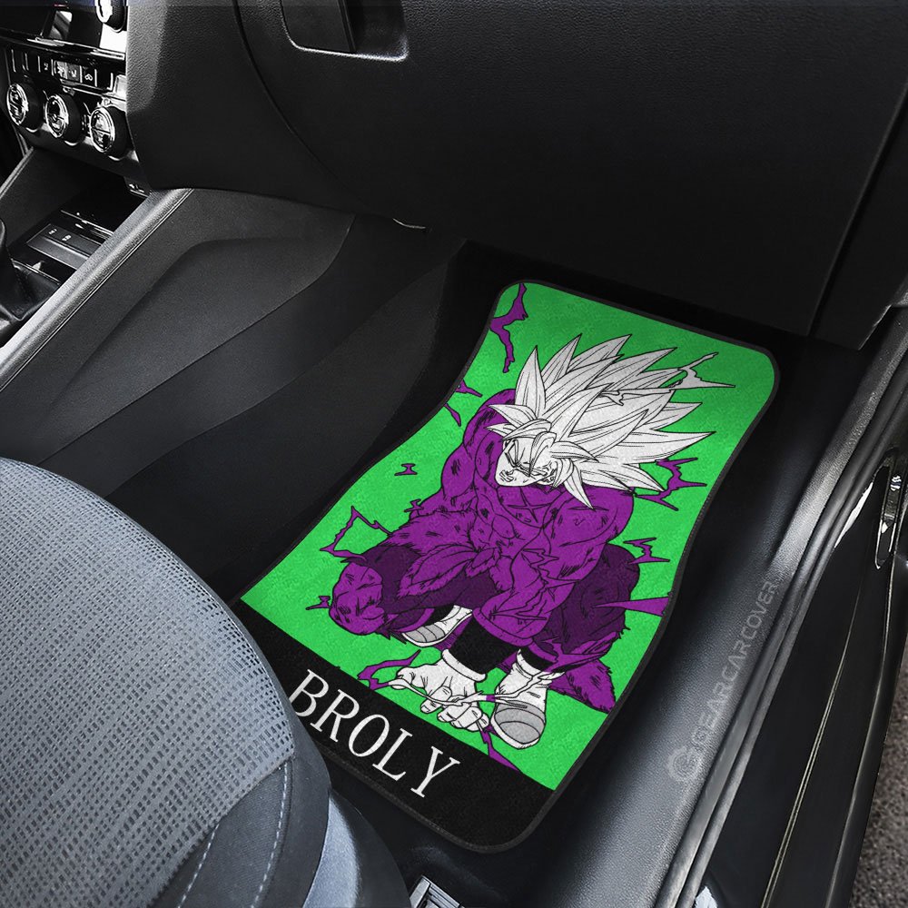 Dragon Ball Car Mats Broly Car Floor Mats For CarFloor Mats