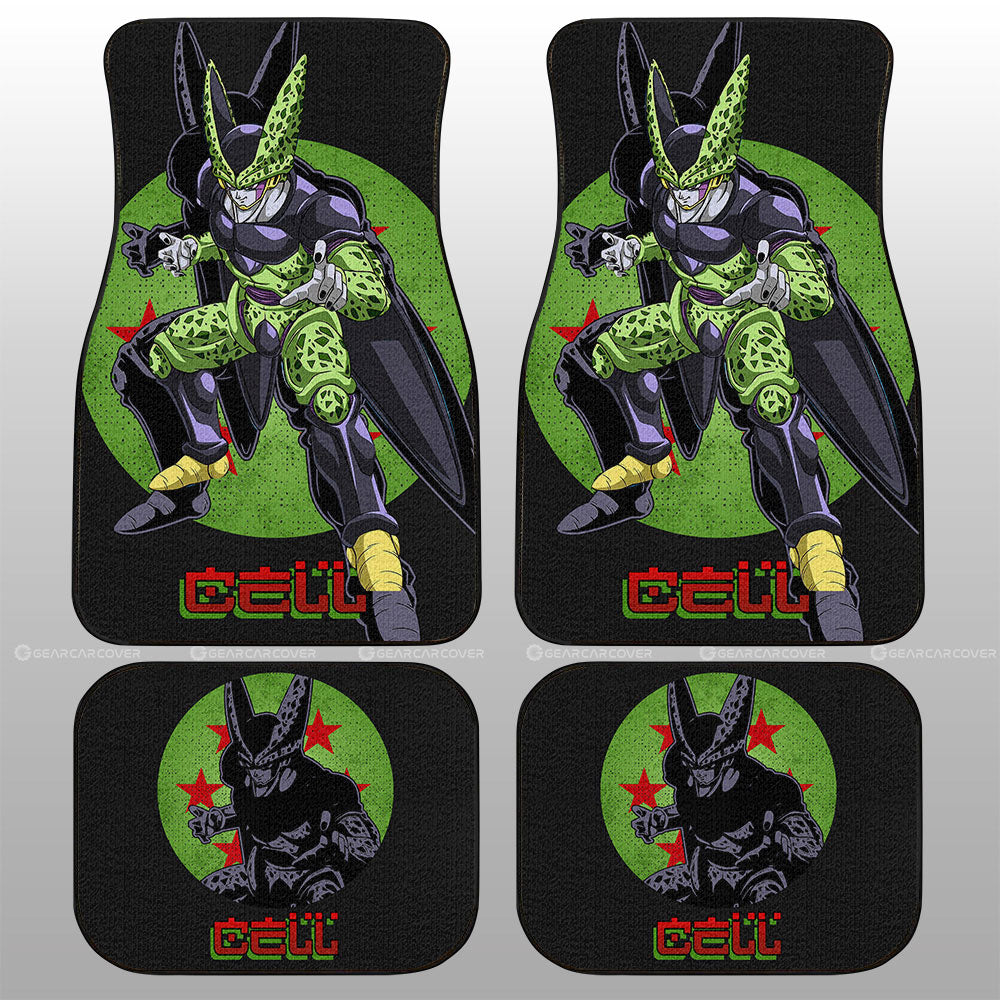 Dragon Ball Car Mats Cell Car Floor Mats Demon Slayer Car Floor Mats