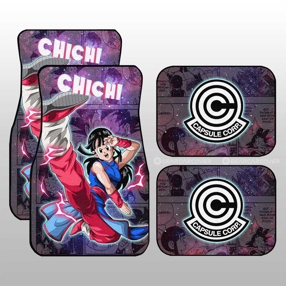 Dragon Ball Car Mats Chichi Car Floor Mats Galaxy Style Car Floor Mats