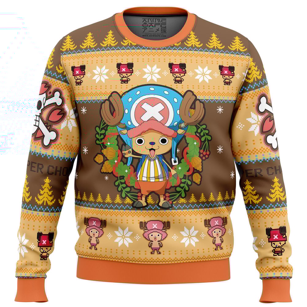 Christmas Tony Chopper One Piece Ugly Christmas Sweater