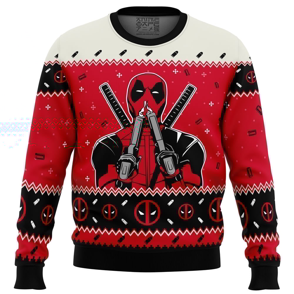 Christmas Deadpool Marvel Comics Ugly Christmas Sweater