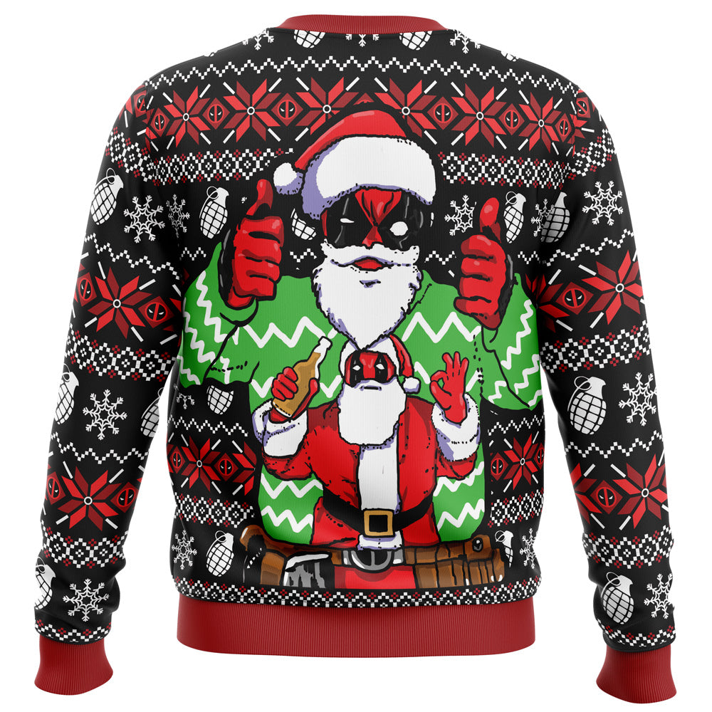 Christmas Deadpool Marvel Ugly Christmas Sweater