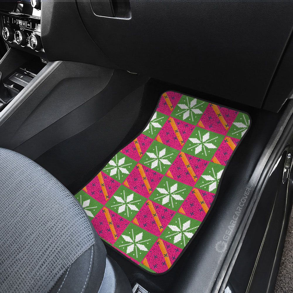 Demon Slayer Car Mats Daki Car Floor Mats Demon Slayer Car Floor Mats