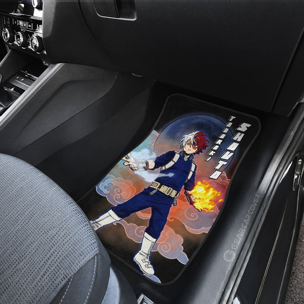 My Hero Academia Car Mats Deku And Shouto Car Floor Mats