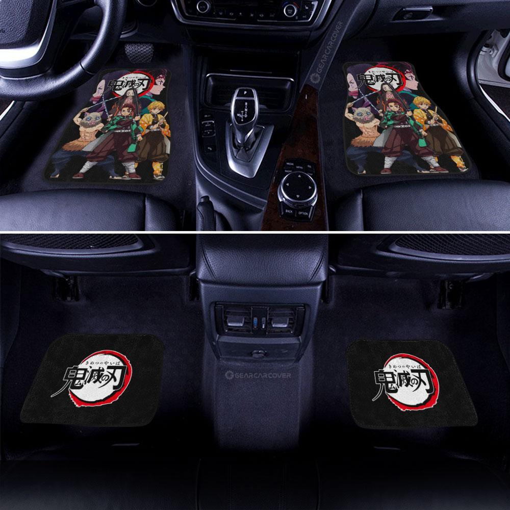 Demon Slayer Car Mats Demon Slayer Team Car Floor Mats Demon Slayer Car Floor Mats