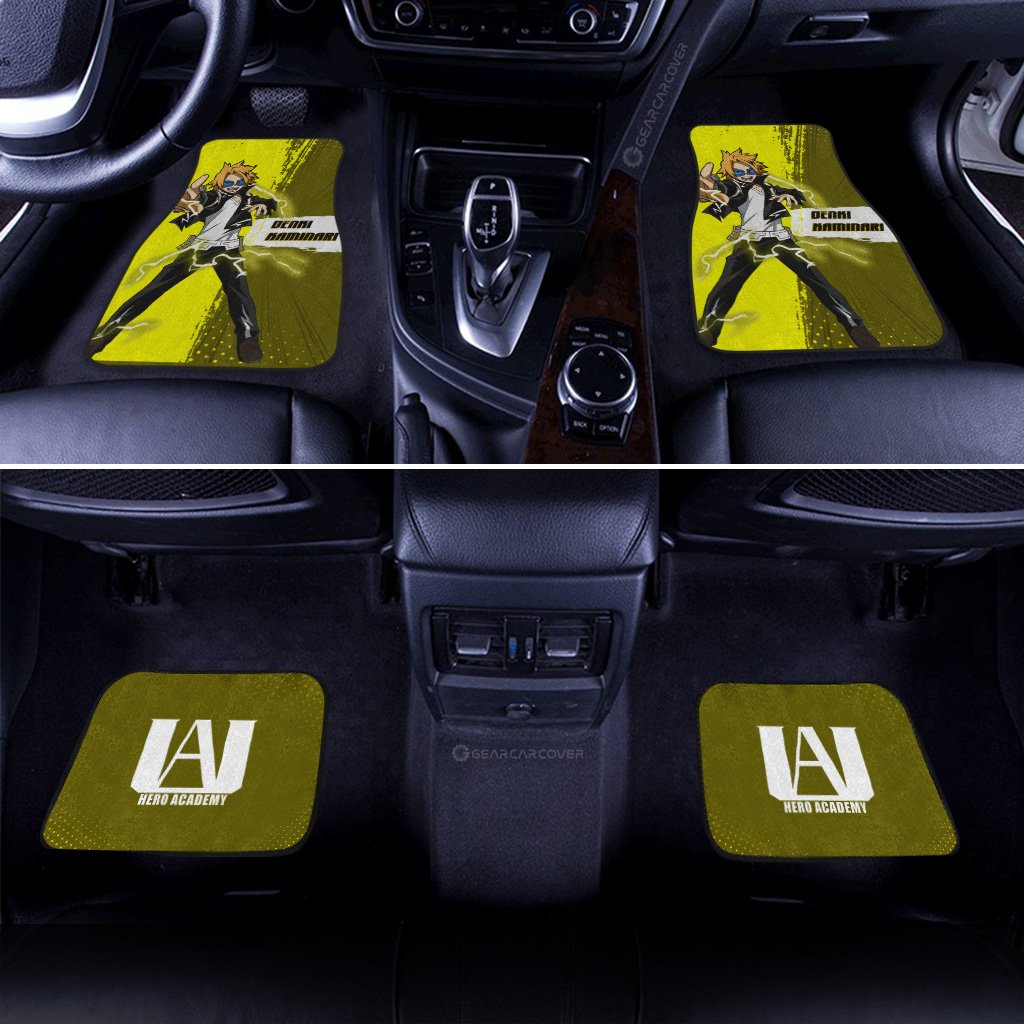 My Hero Academia Car Mats Denki Kaminari Car Floor Mats