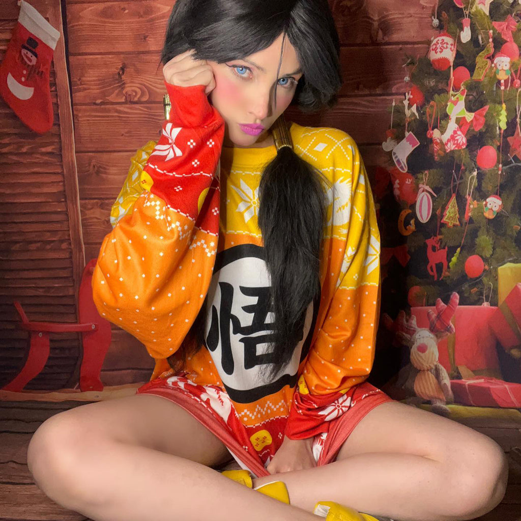 Dragon Ball Z Goku Christmas Ugly Christmas Sweater