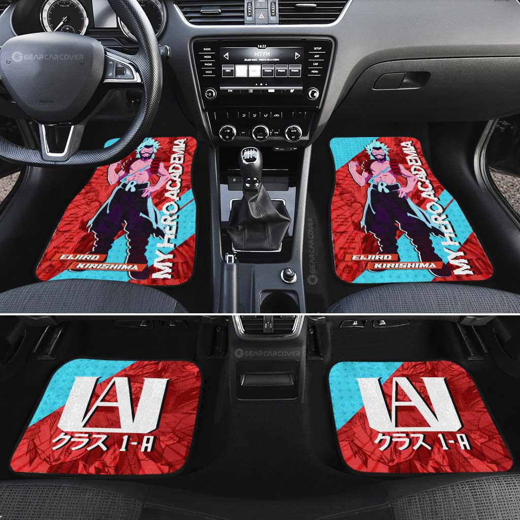 My Hero Academia Car Mats Eijiro Kirishima Car Floor Mats