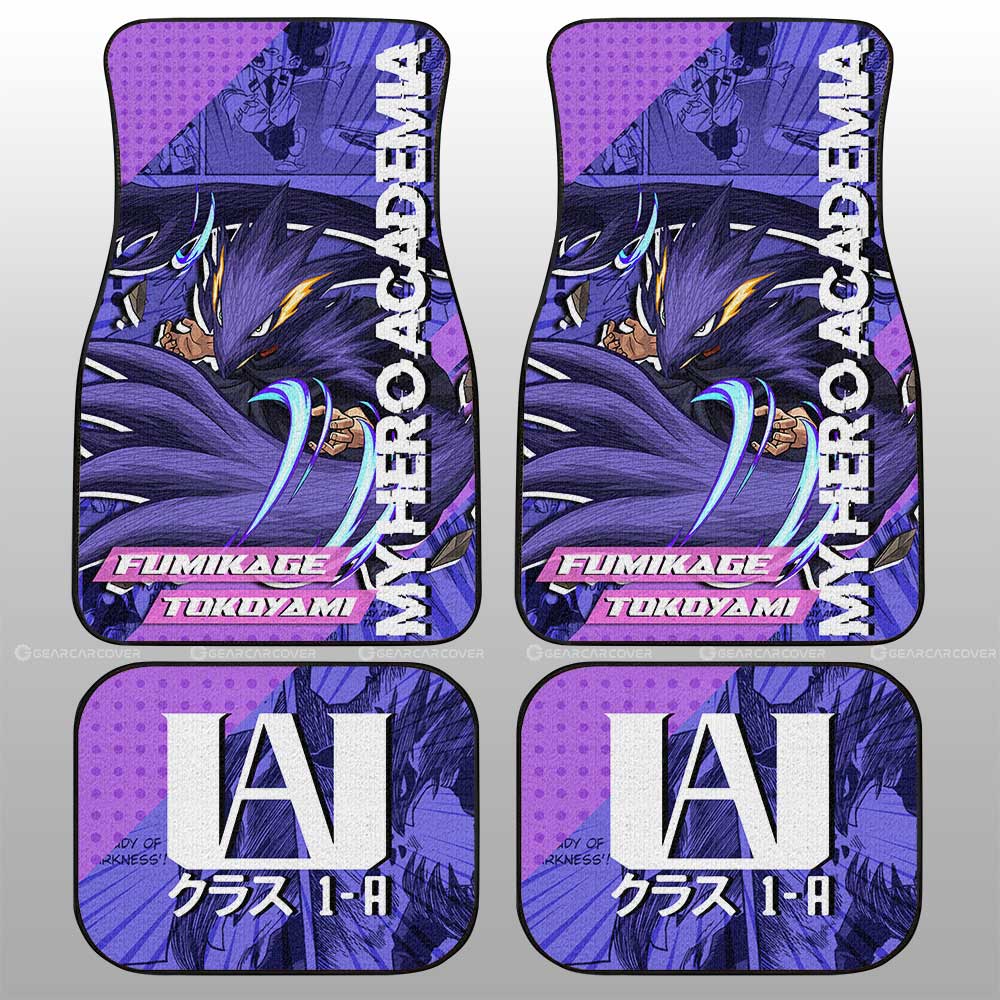 My Hero Academia Car Mats Fumikage Tokoyami Car Floor Mats