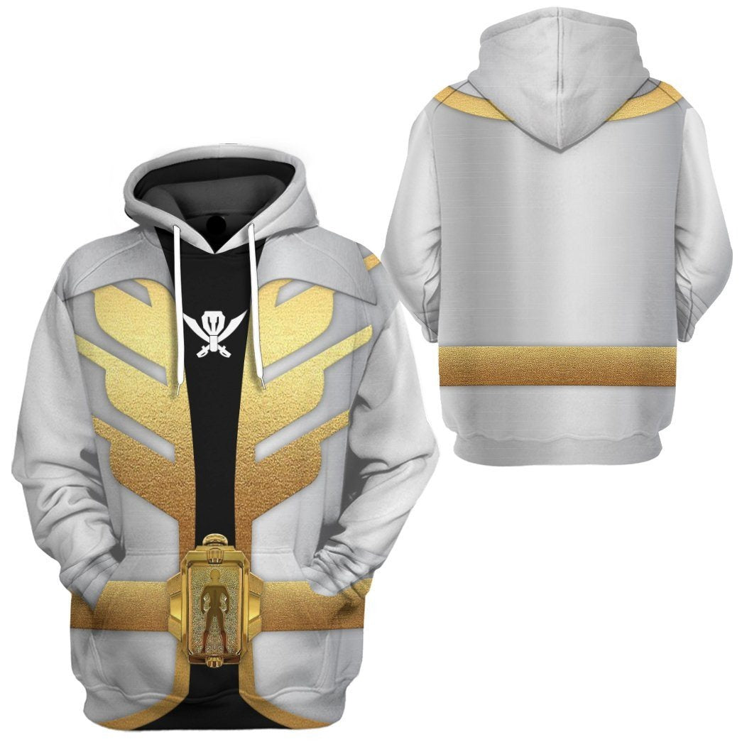 Power Ranger Hoodie Power Rangers Megaforce Silver Ranger Hoodie Yello ...