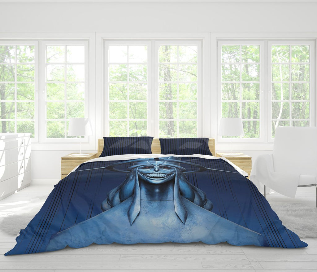 Statue of God Solo Leveling One Piece Bedding Set