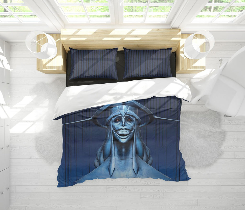 Statue of God Solo Leveling One Piece Bedding Set
