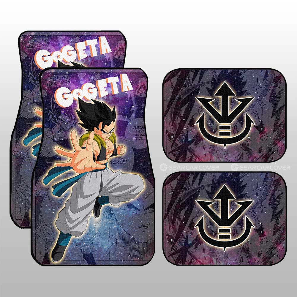 Dragon Ball Car Mats Gogeta Car Floor Mats Galaxy Style Car Floor Mats